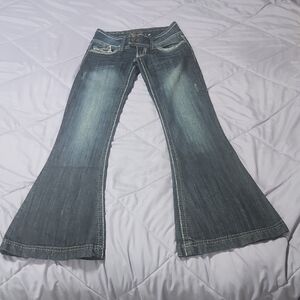Hydraulic Blue Flare Jeans